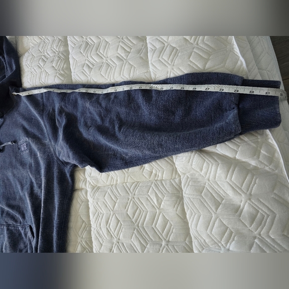 Wind River Men's L Blue Hooded Pullover Sweatshirt - Picture 5 of 5